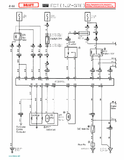   1 JZ ECT schematic
